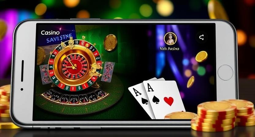 TKGEM mobile casino app interface
